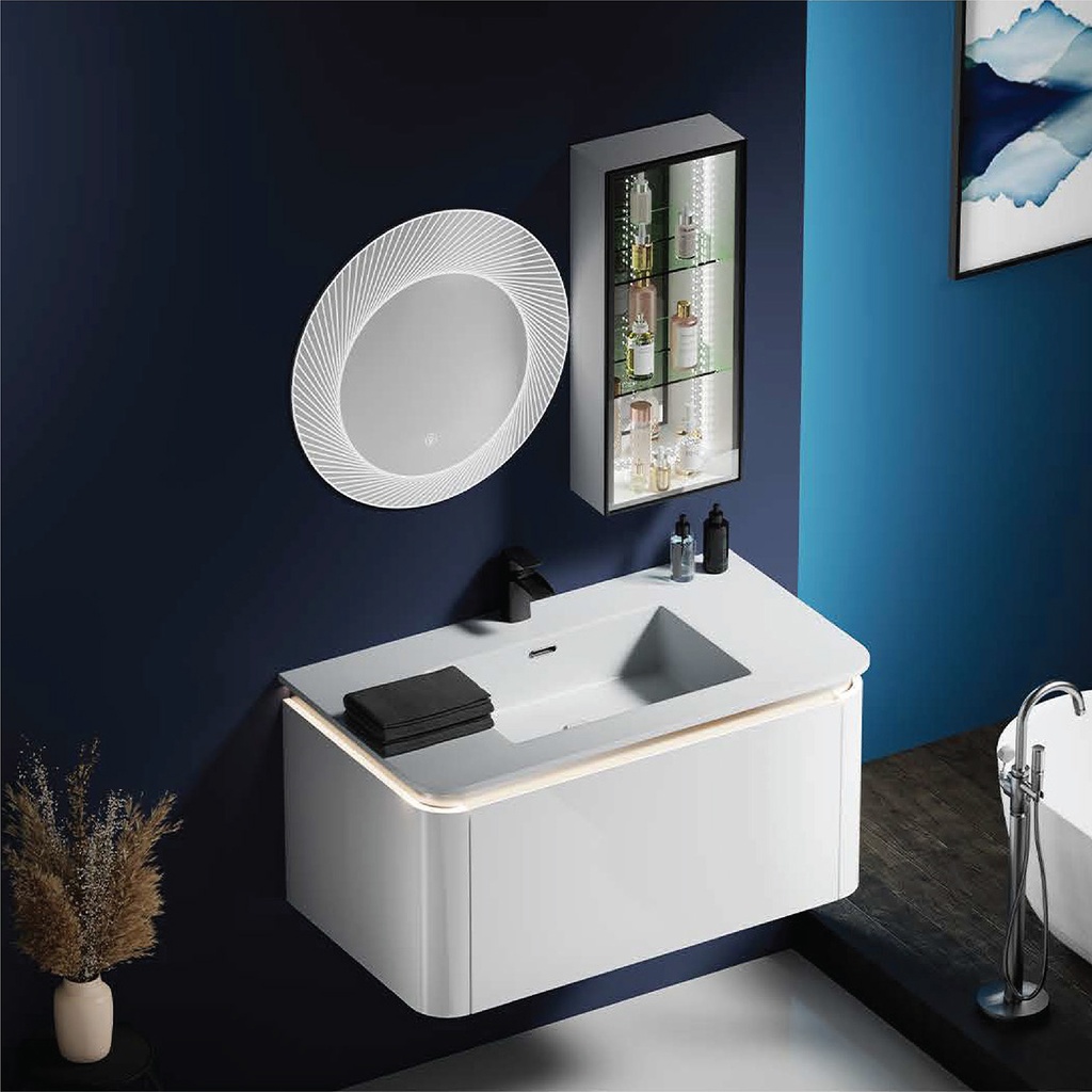 Tủ Lavabo Mowoen Inox MW6812S-100