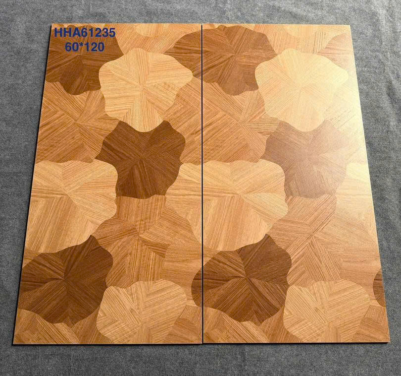 Gạch giả gỗ cánh sen 600x1200mm mã HHA61235