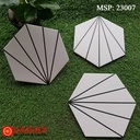 Gạch Bông Lục Giác 230x200x115mm 23007