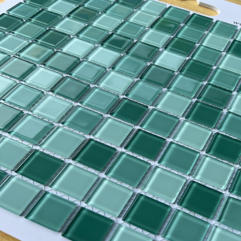 Gạch Mosaic Kính 25x25mm MH 2533