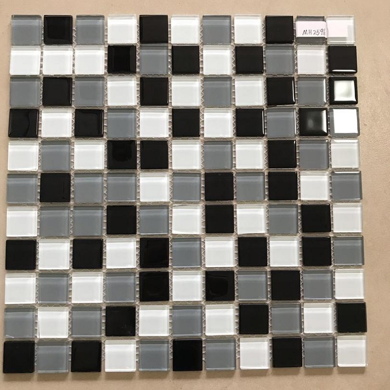 Gạch Mosaic thủy tinh 25x25mm MH 2596