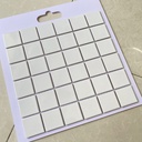 Gạch Mosaic gốm trắng 48x48mm MHG 963