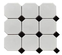 Gạch Mosaic bát giác 95x95mm EBJ9501
