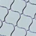 Gạch Mosaic lồng đèn trắng mờ chíp KT 78x74mm mã DL7801