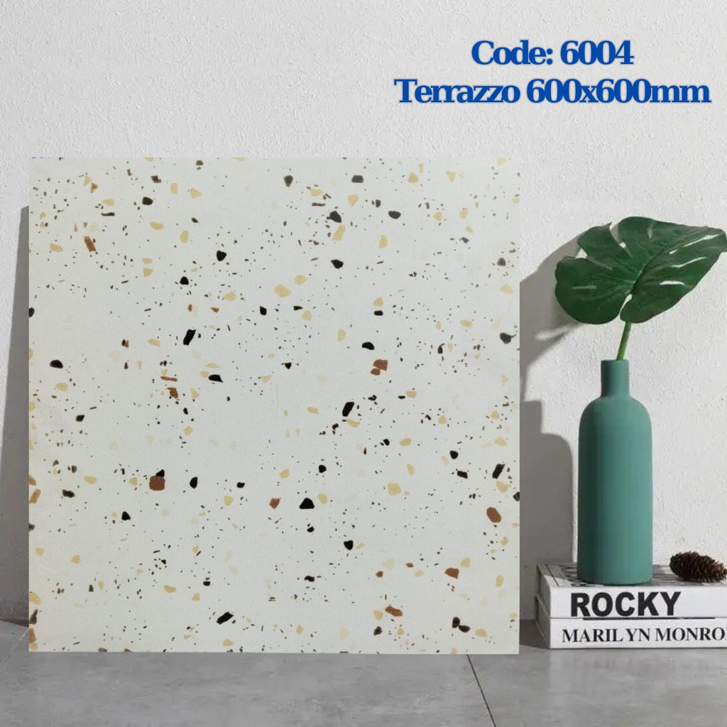 Gạch Terrazzo 600x600mm Men Matt 6004