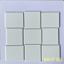 Gạch Mosaic Gốm Sứ Trắng MHT 99