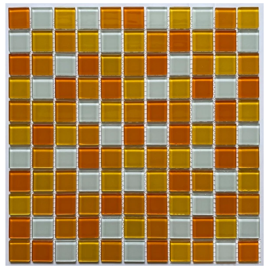 Gạch Mosaic Thủy Tinh 25x25mm MH 2548