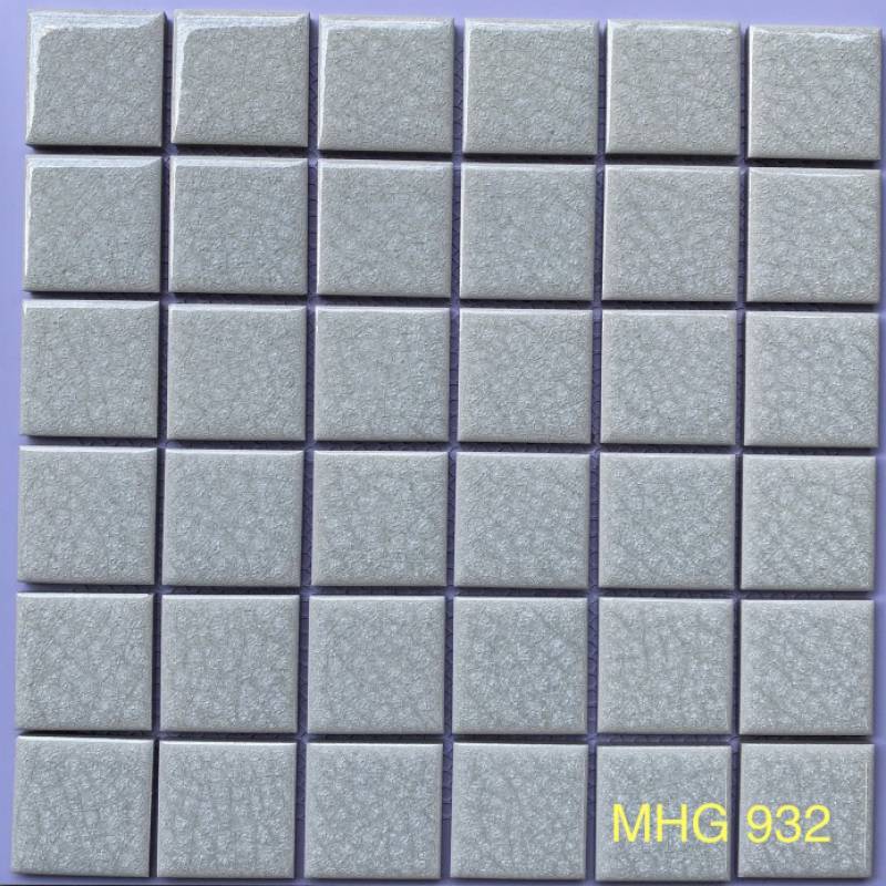 Gạch Mosaic gốm xanh viên 48x48mm mã MHG 932