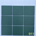 Gạch Mosaic gốm 97x97mm xanh lá mờ MHG 911