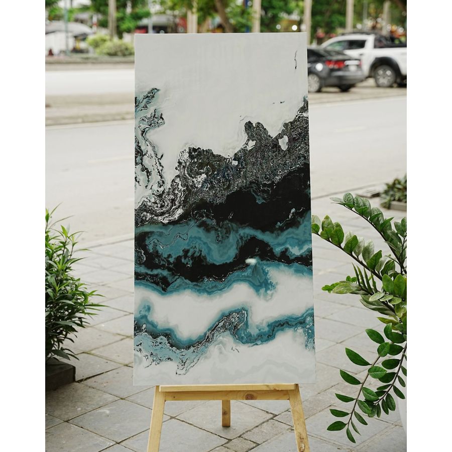 Gạch Ấn Độ KT 600x1200mm Pacific Blue