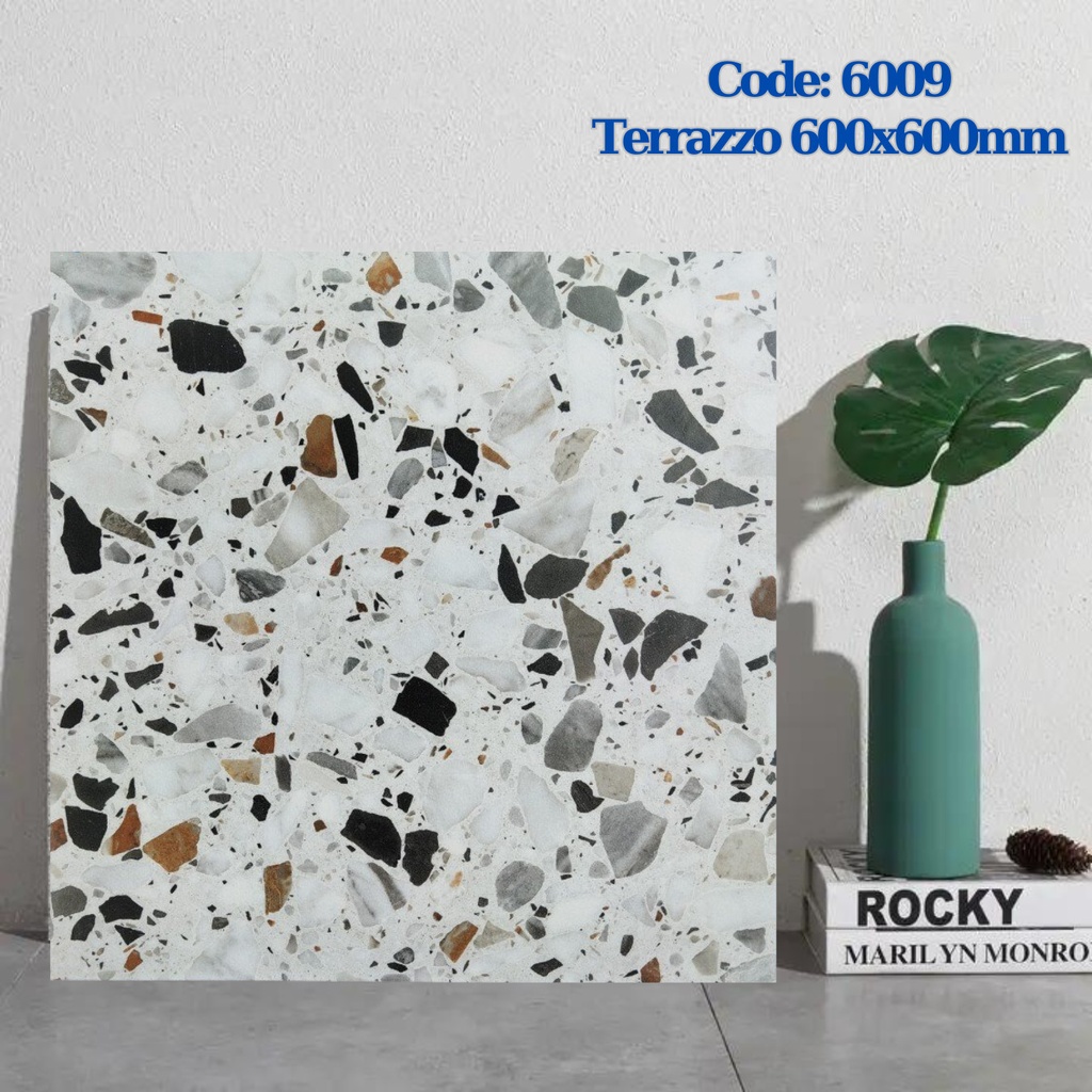 Gạch Terrazzo 600x600mm Men Matt 6009