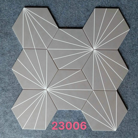 [23006] Gạch Bông Lục Giác 230x200x115mm 23006