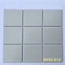 Gạch Mosaic gốm 97x97mm xám mờ MHG 912