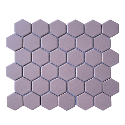 [MHG 5602] Gạch Mosaic Lục Giác Hồng Mờ MHG 5602