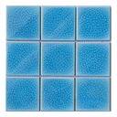 Gạch Mosaic 100x100mm men rạn đôi màu xanh dương MHG 1015