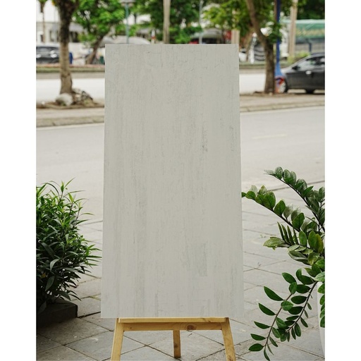 [Velvet White] Gạch Ấn Độ KT 600x1200mm Velvet White