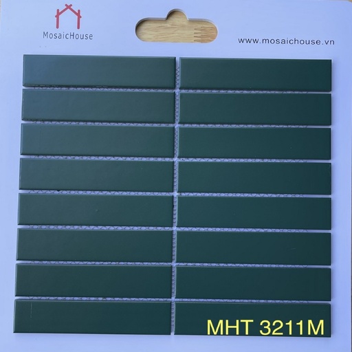 [MHT3211] Gạch Mosaic Que Đũa 3211M Màu Xanh