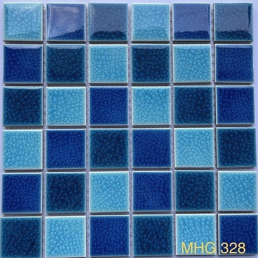 [MHG328] Gạch Mosaic Gốm Men Rạn 2 Lớp MHG 328