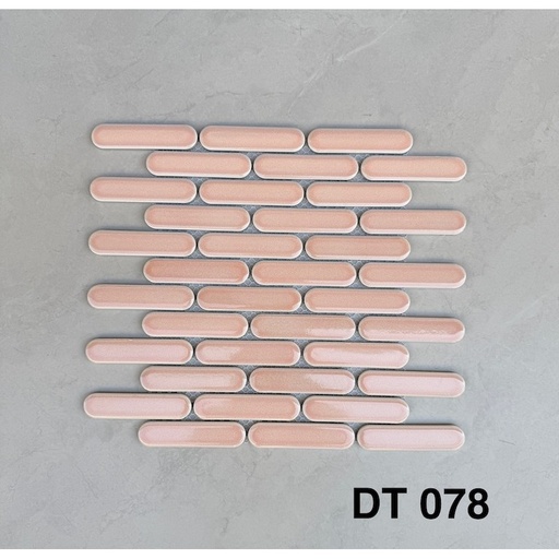 [DT078] Gạch Mosaic Que Đầu Tròn DT 078