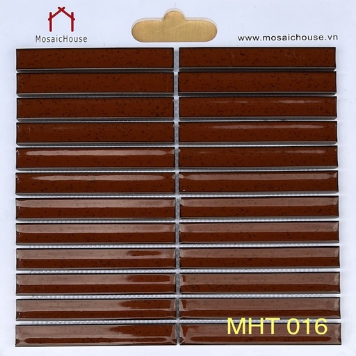 [MHT016] Gạch Mosaic Que Đũa Màu Đỏ MHT 016