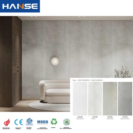 [106645394770] Gạch ceramic mềm màu trơn Travertine 1200*600mm
