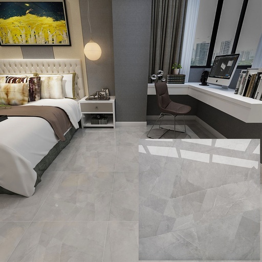 [163839887] Gạch lát nền phòng ngủ giả đá cẩm thạch, sứ tráng men cao cấp 60x60