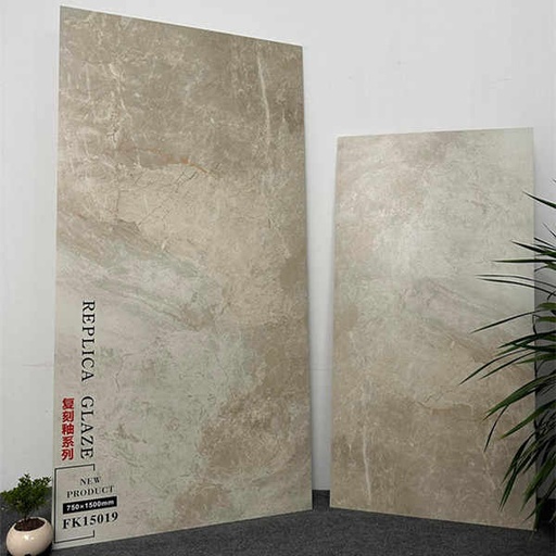 [106959328750] Gạch men giả đá, bề mặt mờ, kích thước 750x1500mm & 600x1200mm