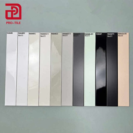 [106715523943] Gạch men sứ tráng men tàu điện ngầm Phúc Sơn 60x400MM bề mặt phẳng