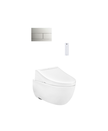 [CW812REA_TCF24460AAA_WH172AT_TCA465_MB171PSS] Bàn cầu treo tường kèm nắp rửa điện tử WASHLET C5 CW812REA_TCF24460AAA_WH172AT_TCA465_MB171PSS