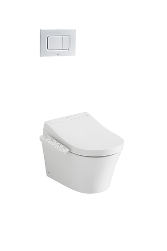 [CW553C_TCF33370GAA_WH172AT_TCA465_MB170PSS] Bàn cầu treo tường kèm nắp rửa điện tử dòng S2 CW553C_TCF33370GAA_WH172AT_TCA465_MB170PSS