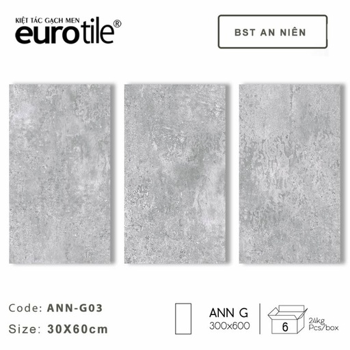 [DAISANB2B_G_21182141] Gạch ốp lát Eurotile BST An Niên 300*600mm ANN-G03