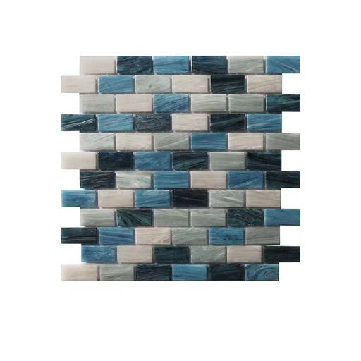 [106944086587] Gạch khảm bể bơi thủy tinh màu xanh óng ánh nóng chảy nhà máy cung cấp