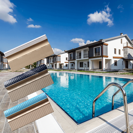 [100135041552] Gạch Bồn Bơi Chống Trơn Viền Cong Hình Bán Nguyệt Kích Thước Chuẩn