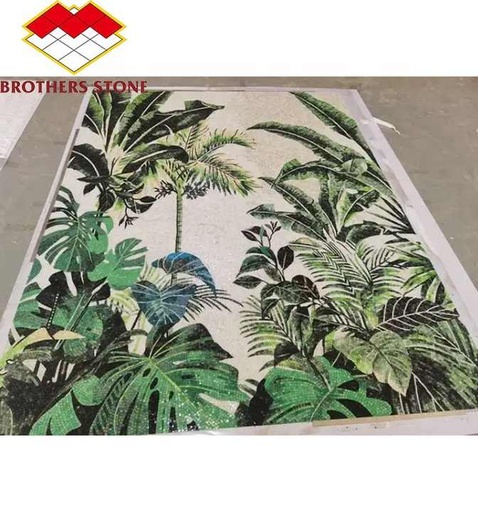 [104822386389] Tranh khảm đá cẩm thạch trừu tượng hiện đại, thiết kế tùy chỉnh