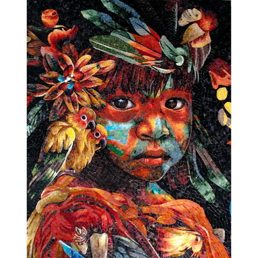 [104540144456] Tranh khảm nghệ thuật tùy chỉnh cắt tay