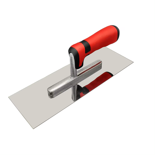 [105076038704] Bay trát xi măng cán tay cầm mềm bằng thép không gỉ 11" x 4"