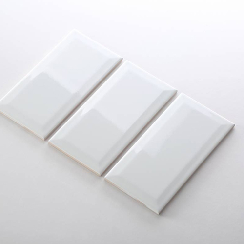 [07GAW1] Gạch thẻ vát cạnh trắng bóng KT 75x150mm 07GAW1