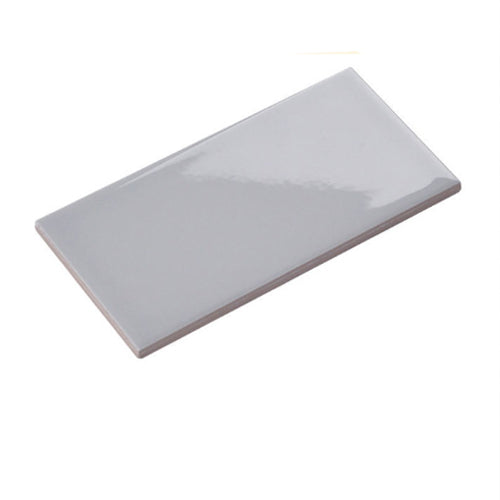 [HCM_STA75153] Gạch thẻ xám ấm bóng phẳng KT 75x150mm STA75153