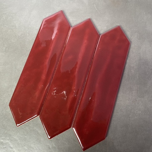 [VP75317J] Gạch thẻ mũi tên Việt Nam, Đỏ bóng lượn, KT 75x300 mm, VP75317J, Hàng Ưu (1 hộp/ 44 viên/ 0.99m2)