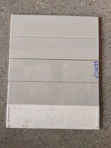 [FFA0312P] Gạch thẻ Việt Nam, Xám bóng phẳng, KT 75x300 mm, FFA0312P, Loại 1 (1 hộp/ 50 viên/ 1.125m2)