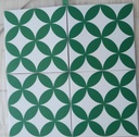Gạch bông Trung Quốc, men mờ xương porcelain, KT 200x200mm, LZ22 (1 hộp/25 viên/1m2)