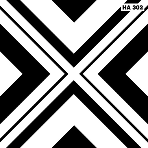 [HA302] Gạch bông Trung Quốc, men mờ xương porcelain, KT 300x300mm, HA302 (1 hộp/11 viên/1m2)