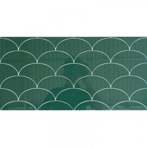 [6519] Gạch ốp tường giả vảy cá 30x60cm men bóng mã 6519