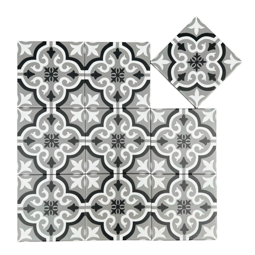 [DSH-20136] Gạch Bông 200x200 Men Matt 20136