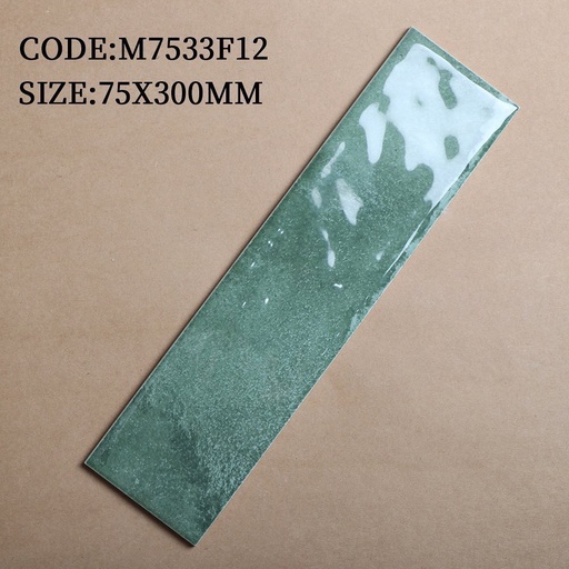 [DSH-M7533F12] Gạch thẻ lượn mặt 75x300mm M7533F12