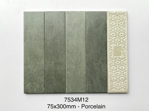 [DSH-MD7534M12] Gạch thẻ porcelain 75x300mm mã MD7534M12