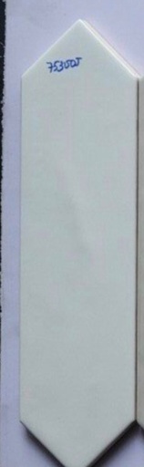 [DSH-M75300J] Gạch thẻ khuôn trắng bóng 4 cạnh hai bên KT 75x300mm M75300J