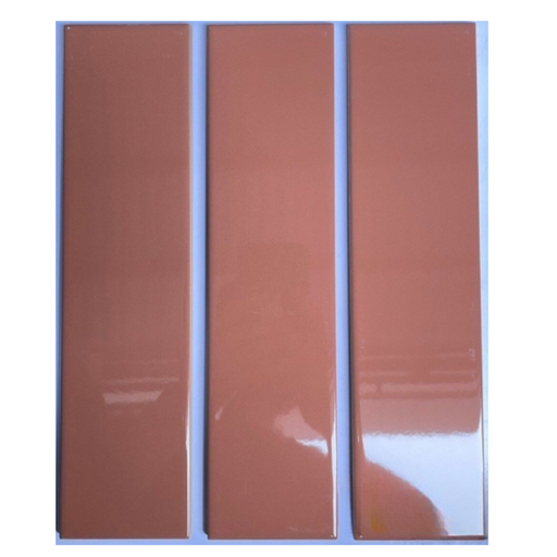 [DSH-75319B] Gạch Thẻ 75x300mm Hồng Đất Bóng Phẳng 75319B