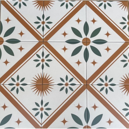 [MHB2148] Gạch Bông 200x200mm MHB 2148