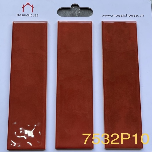 [7532P10] Gạch Thẻ Gợn Sóng 75x300 Màu Đất 7532P10